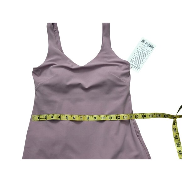 Lululemon Align Dress Size 6 With Built-In Bra & Shorts Nulu W1EIOS RSBL NWT - Picture 13 of 16